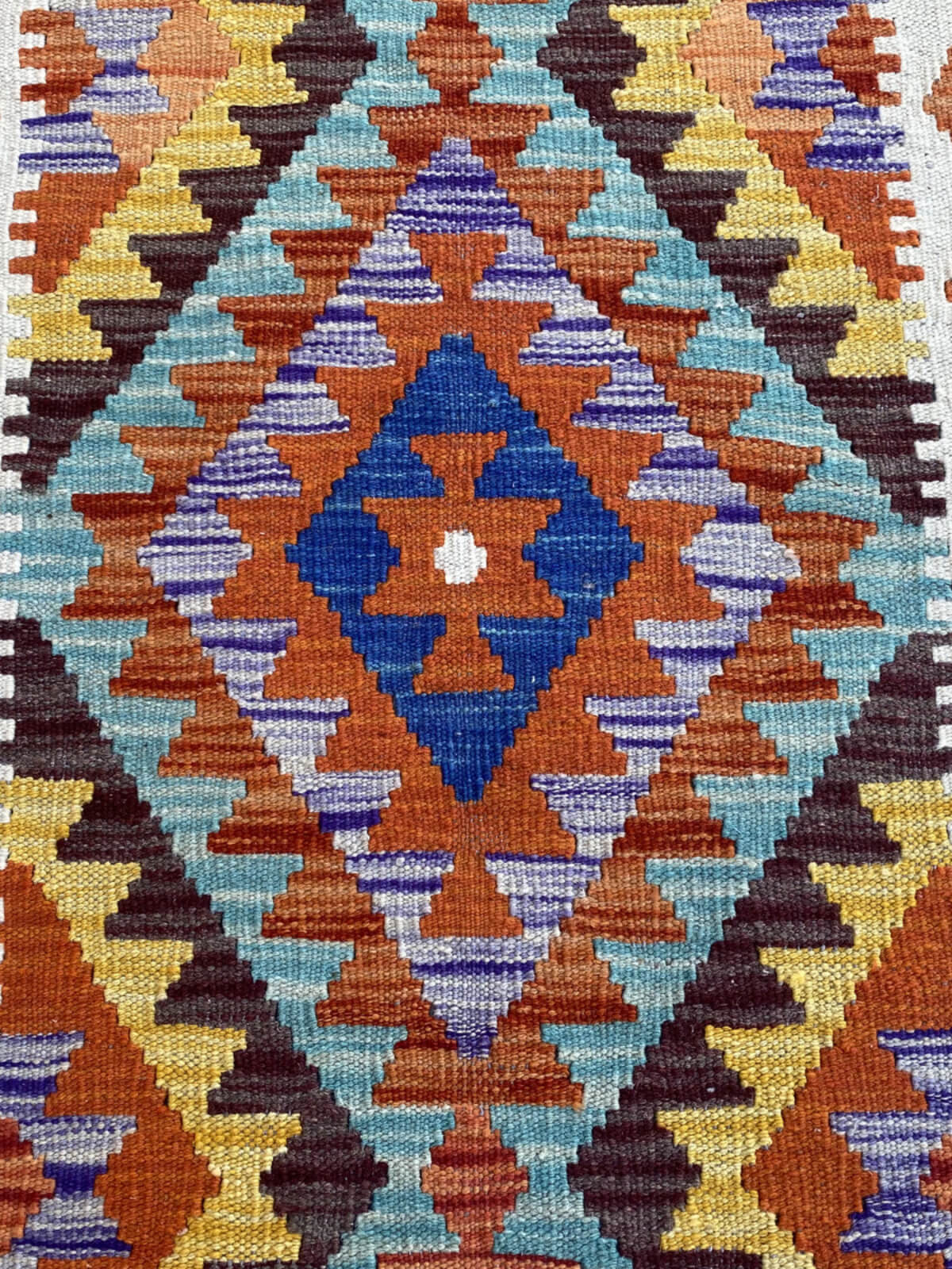 Handmade Flat Weave Kilim Rug (200 CM x 70 CM) SK#1079