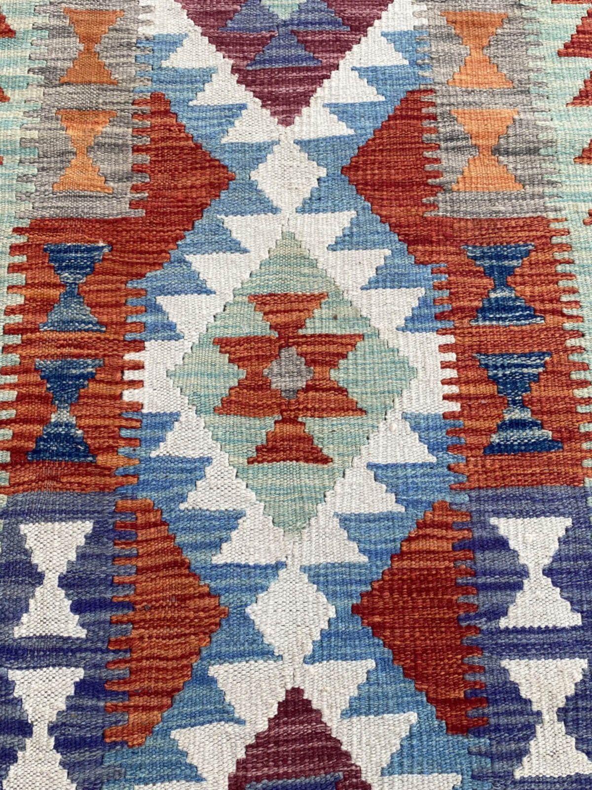Handmade Flat Weave Kilim Rug (194 CM x 70 CM) SK#1085