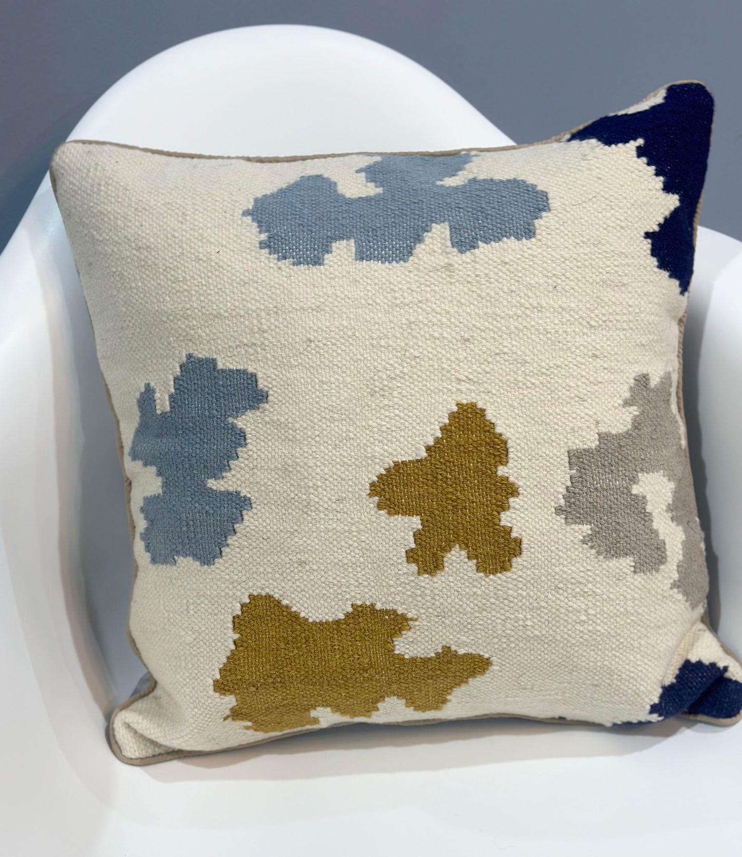 Modern Design Kilim Cushion Cover | 45 CM x 45 CM AF#04