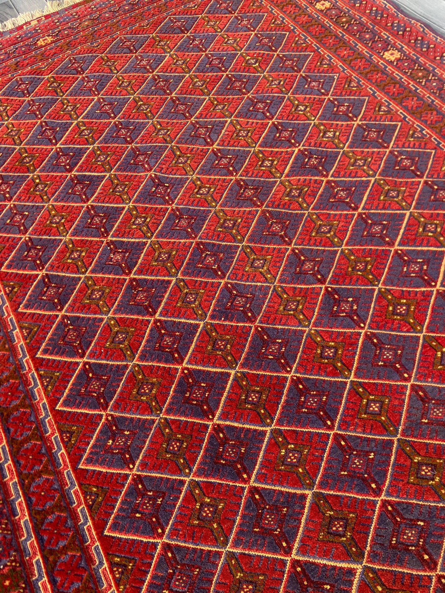 (Copy) Handmade Afghan Tribal Meshwani Rug 204x152 cm KAS#775