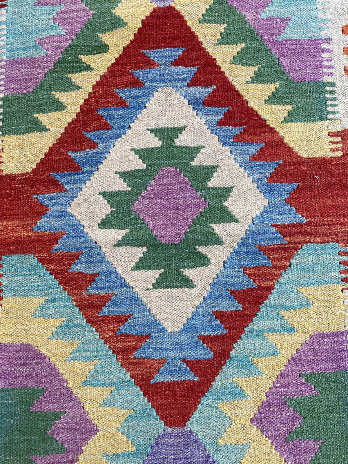 Handmade Flat Weave Kilim Rug ( 487 cm x 84 cm )