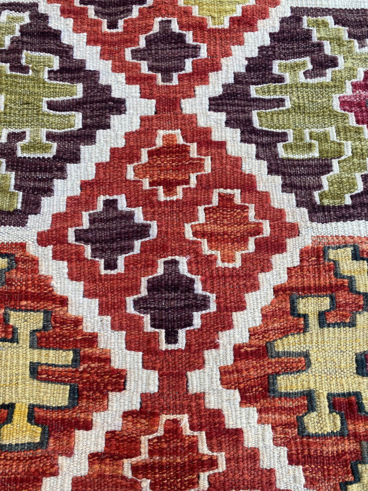 Handmade Flat Weave Kilim Rug ( 392 cm x 82 cm )