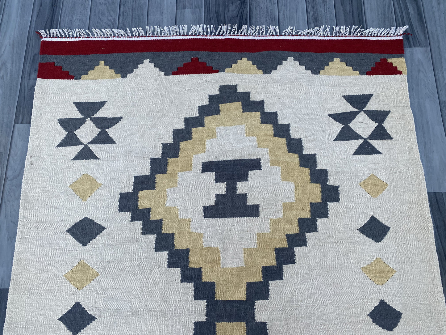 Handmade Flat Weave Kilim Rug |230 CM x 120 CM KSD#994
