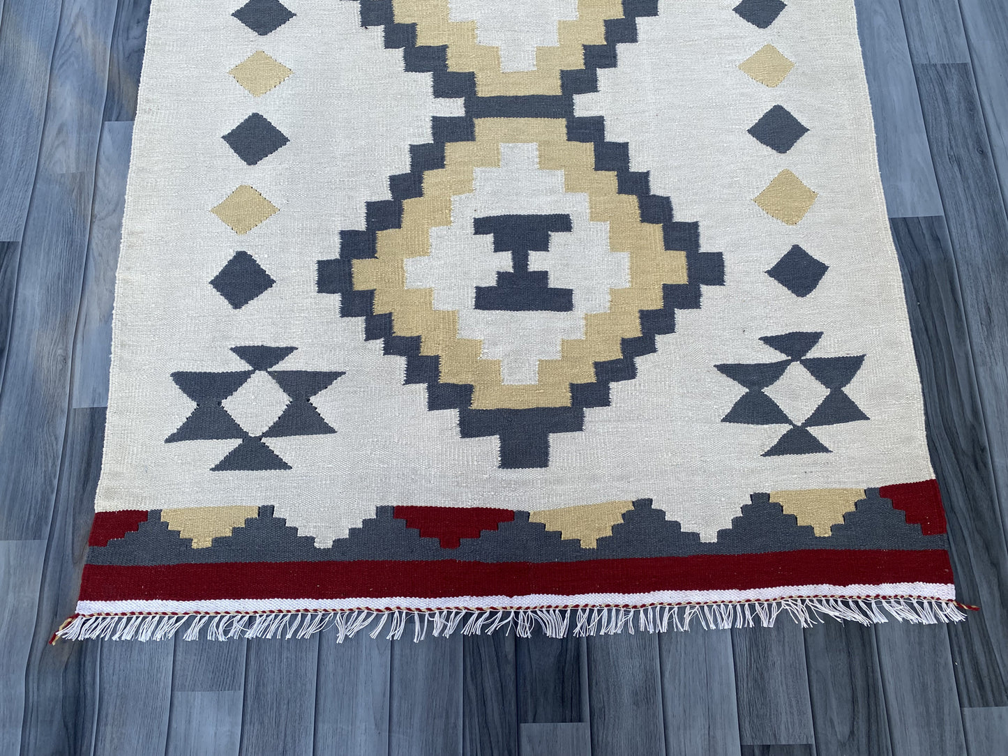 Handmade Flat Weave Kilim Rug |230 CM x 120 CM KSD#994