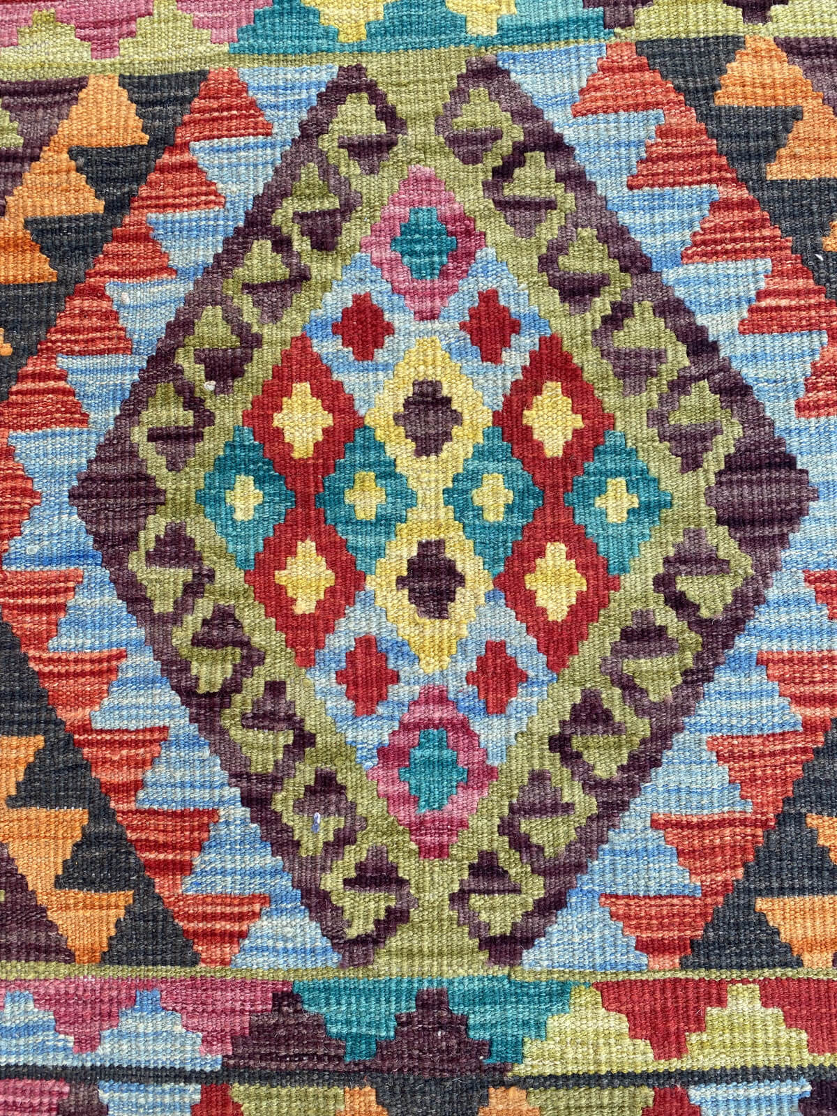 Handmade Flat Weave Kilim Rug ( 488 cm x 81 cm )