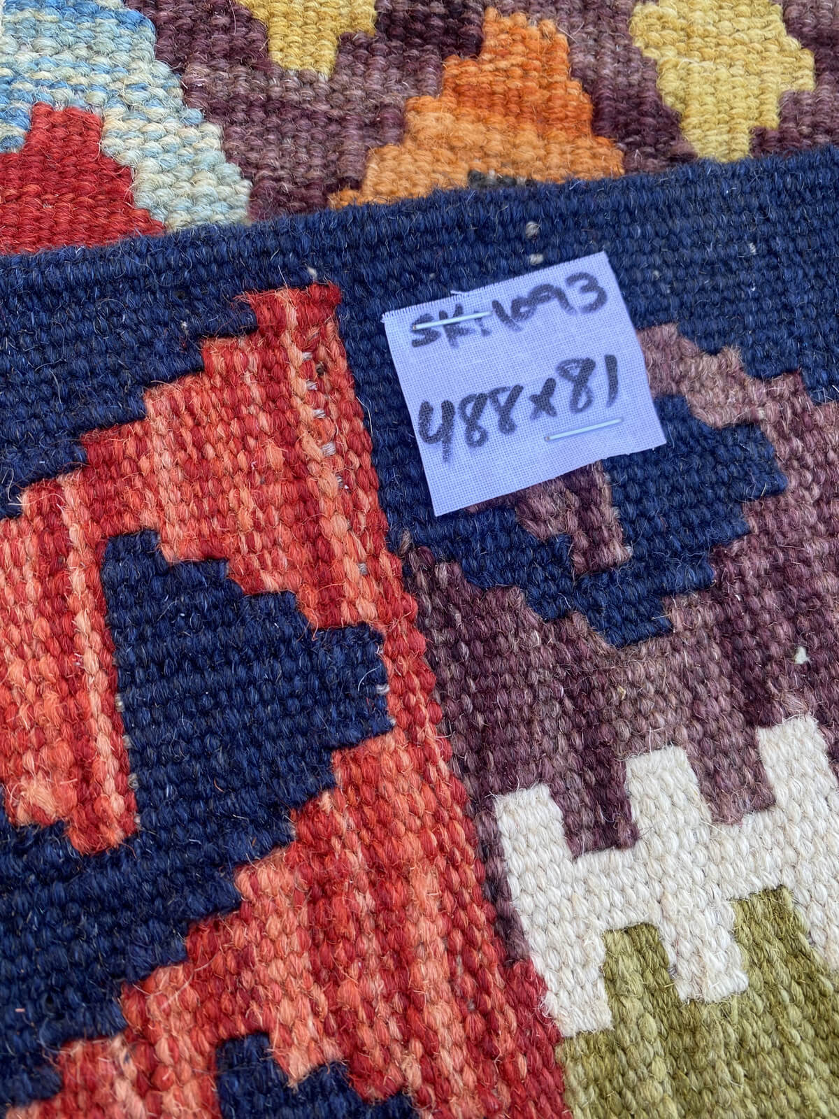 Handmade Flat Weave Kilim Rug ( 488 cm x 81 cm )