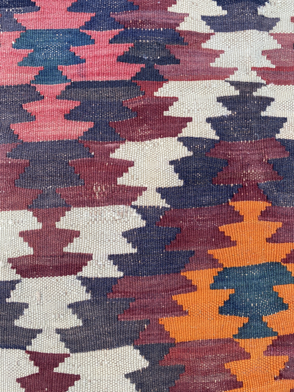 Handmade Afghan Traditional Old Kilim Rug |290 CM x 205 CM KSD#995