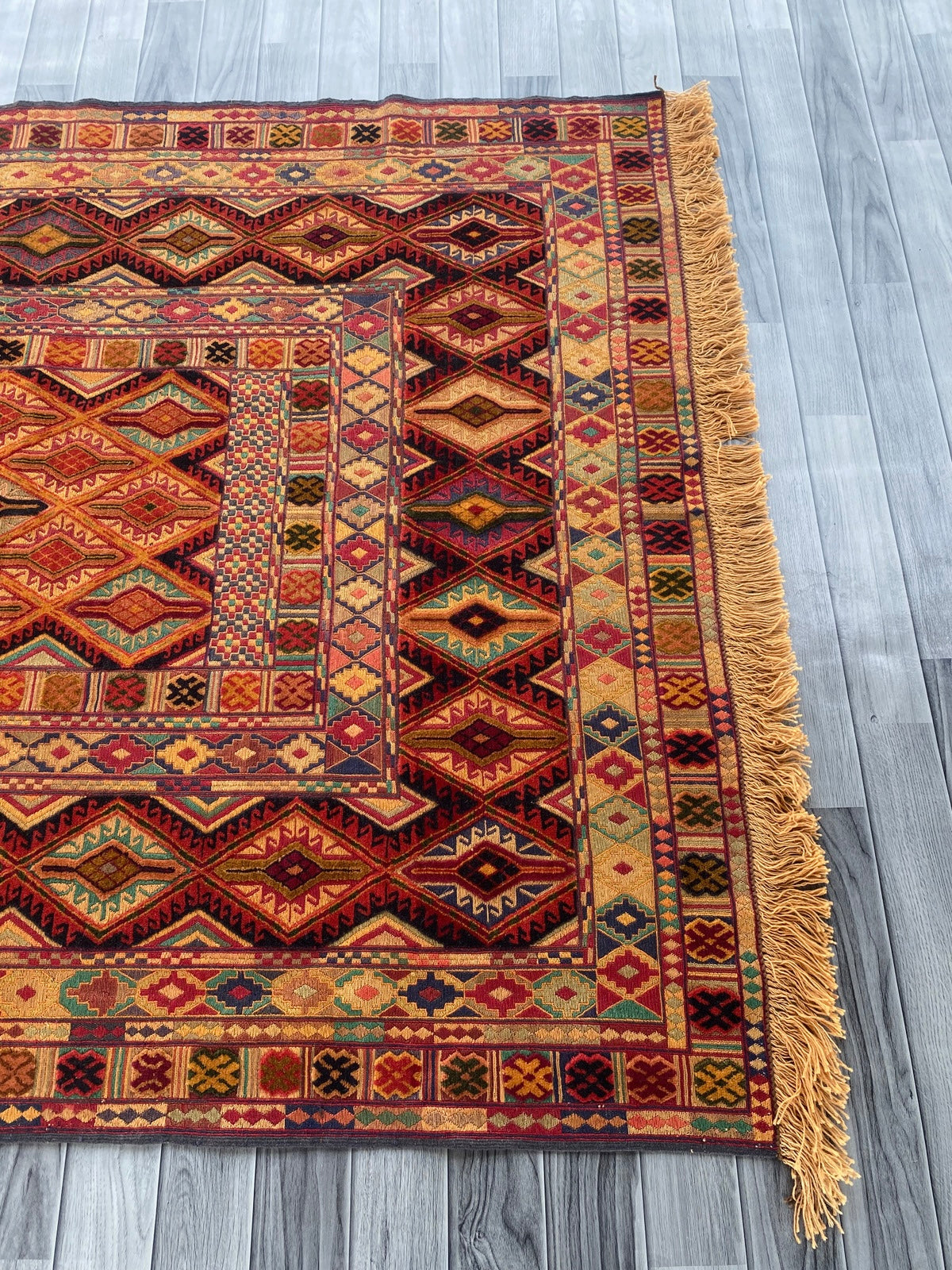 Handmade Fine Quality Meshwani Rug 195 CM x 150 CM ( SS#108)