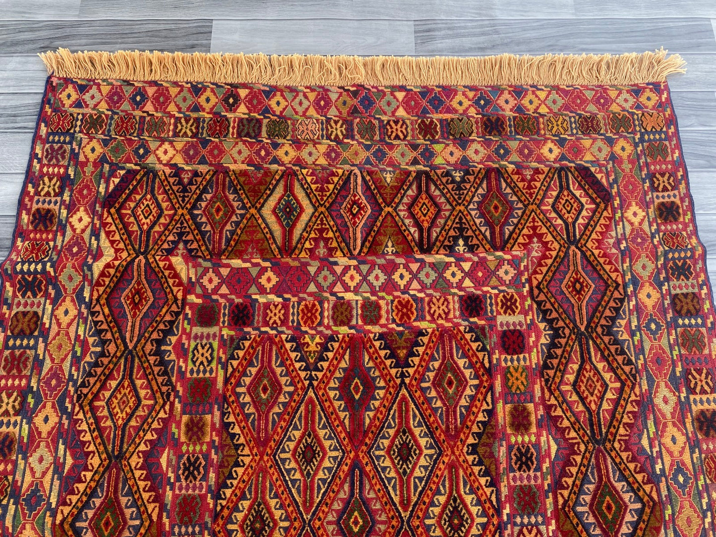 Handmade Fine Quality Meshwani Rug 190 CM x 150 CM ( SS#109)