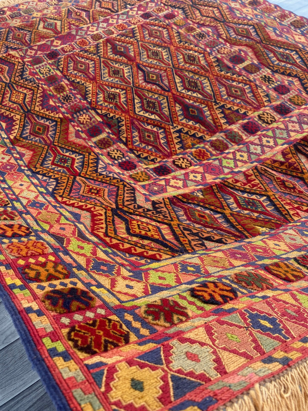 Handmade Fine Quality Meshwani Rug 190 CM x 150 CM ( SS#109)