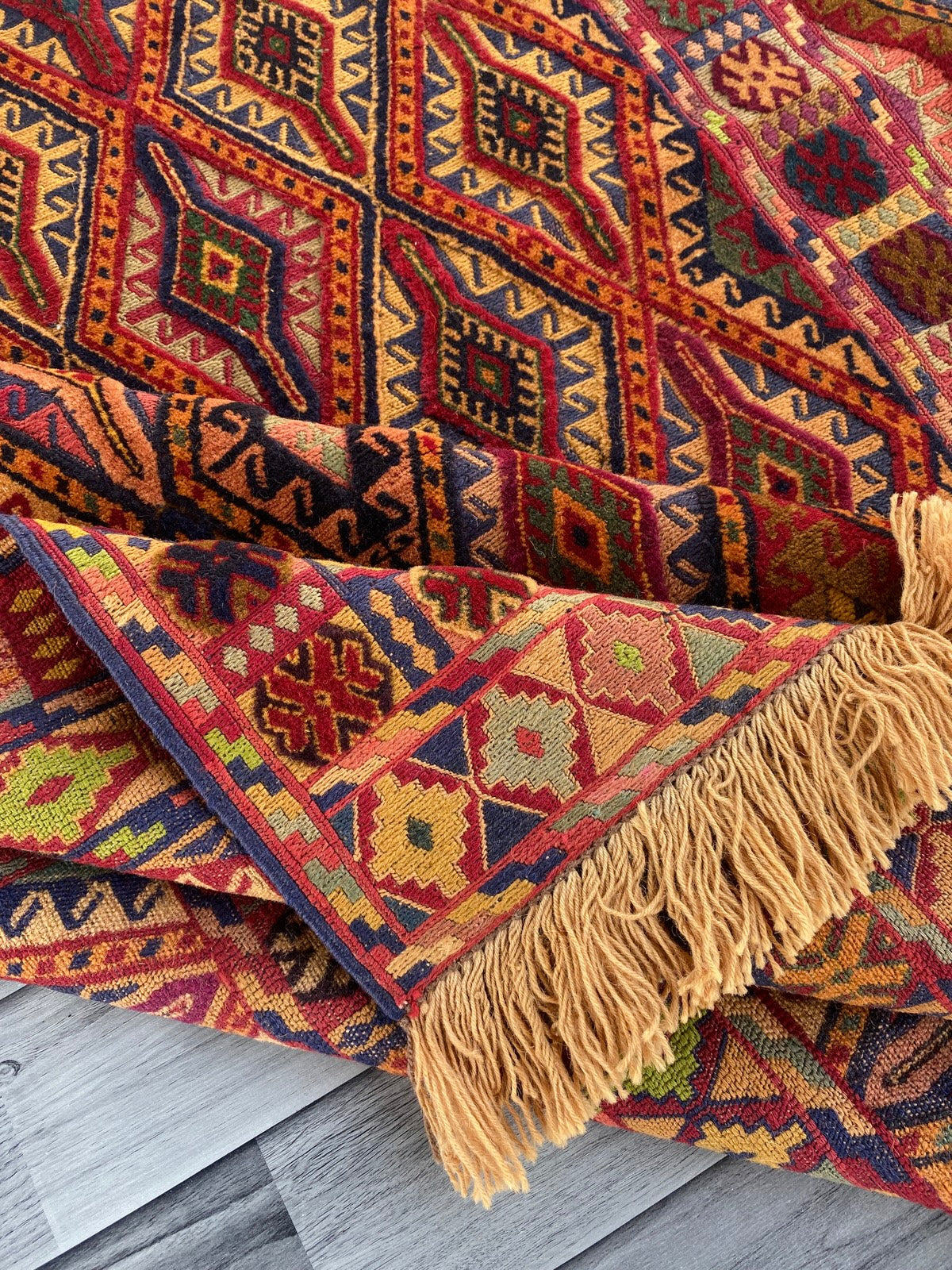 Handmade Fine Quality Meshwani Rug 190 CM x 150 CM ( SS#109)
