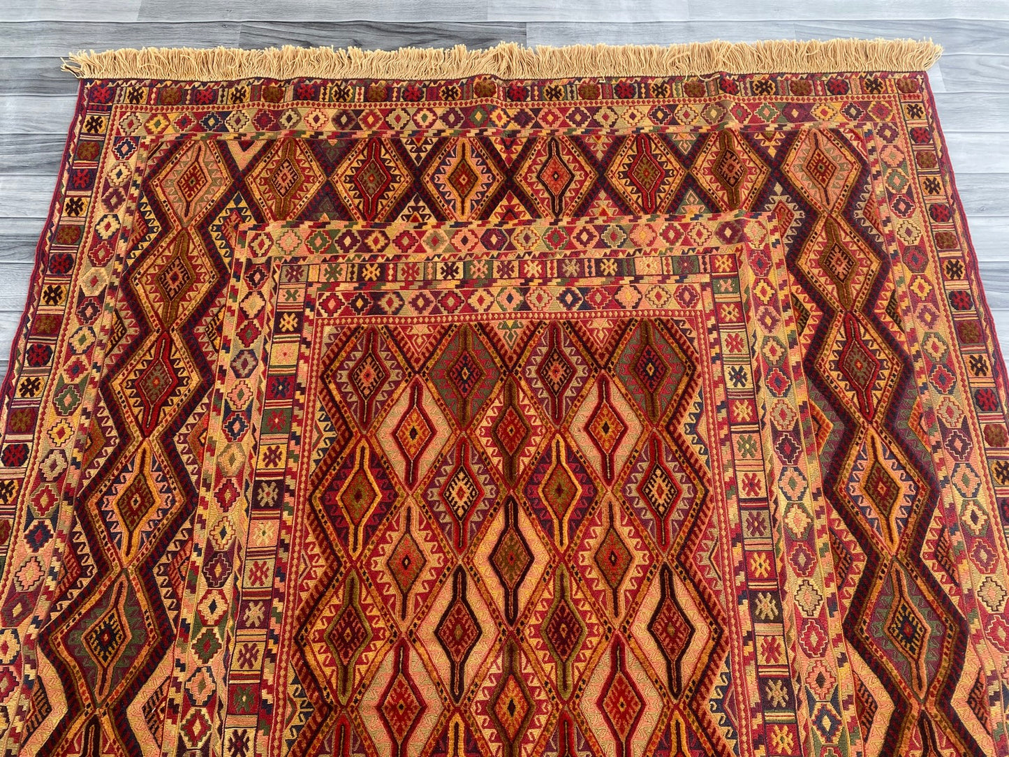 Handmade Fine Quality Meshwani Rug 225 CM x 175 CM ( SS#107)