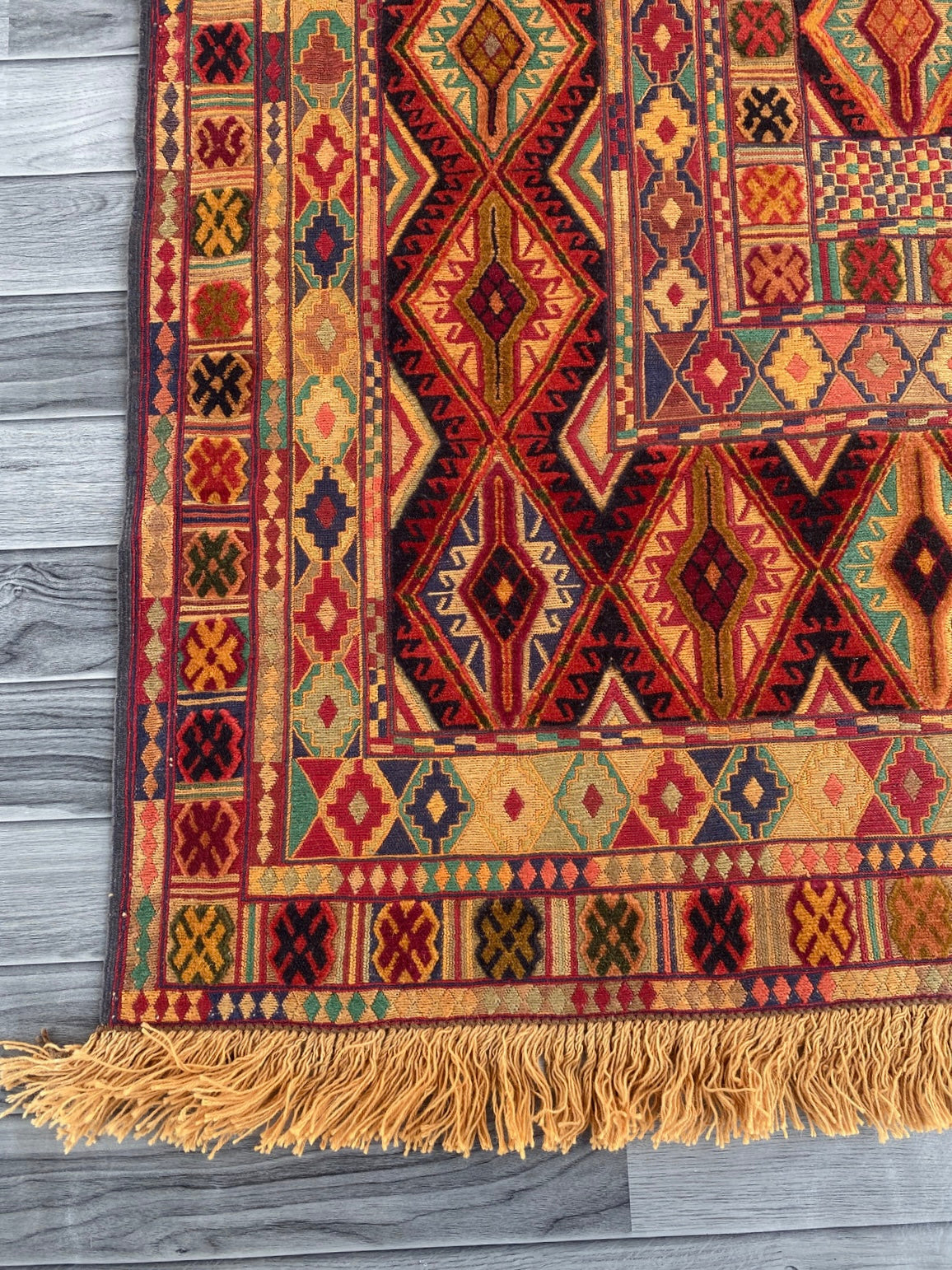 Handmade Fine Quality Meshwani Rug 195 CM x 150 CM ( SS#108)