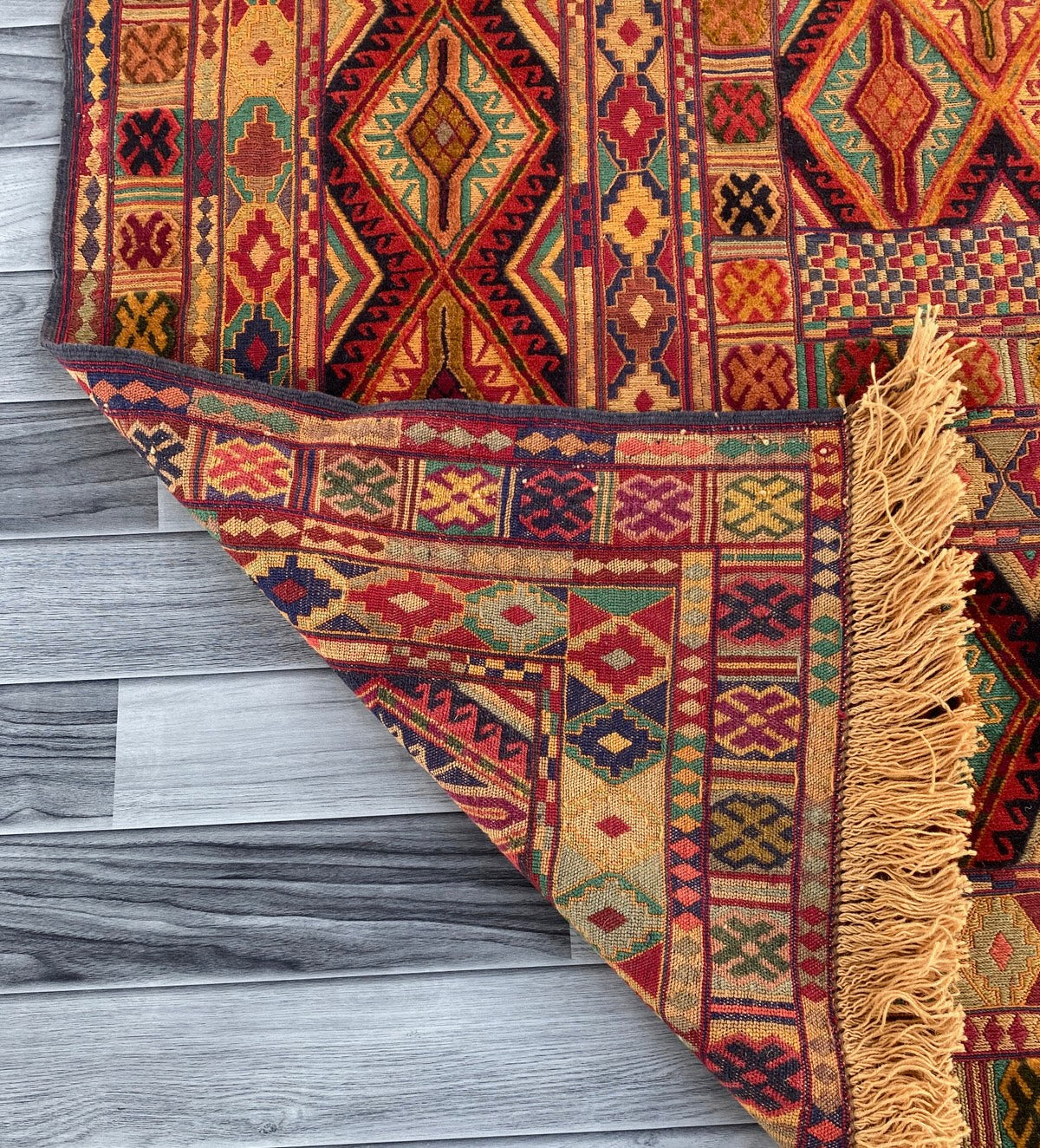Handmade Fine Quality Meshwani Rug 195 CM x 150 CM ( SS#108)