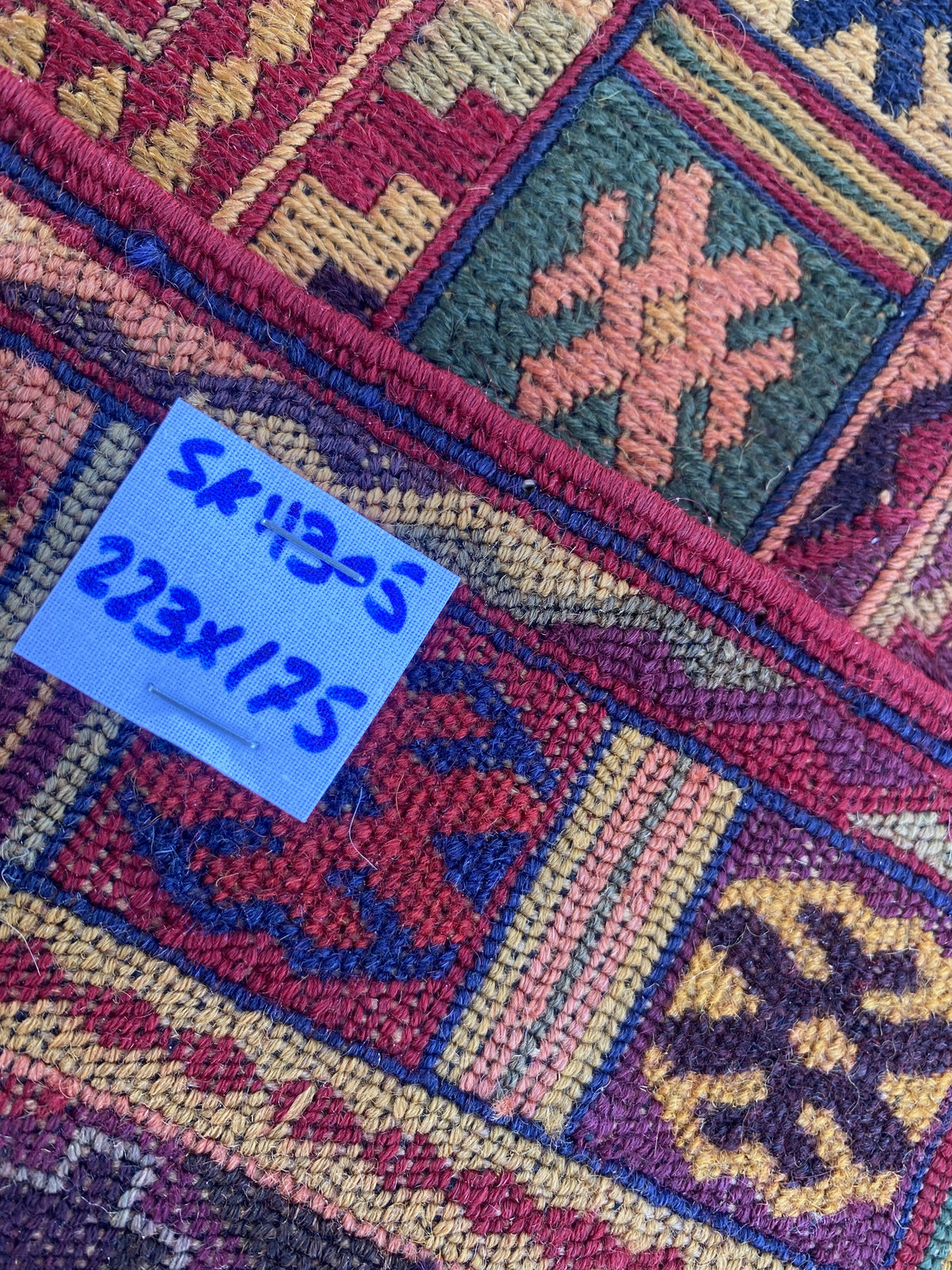 Handmade Fine Quality Meshwani Rug 225 CM x 175 CM ( SS#107)