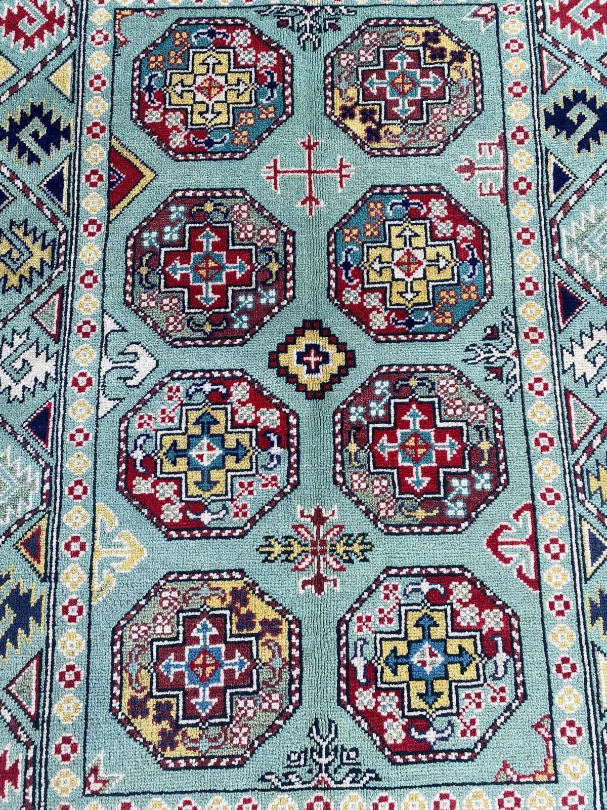 Handmade Traditional Kazak Rug 151 CM x 105 CM ( SS#114)
