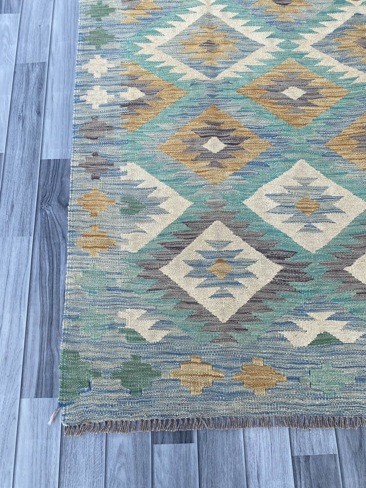 Handmade Flat Weave Kilim Rug  244 cm x 168 cm  SK#1115