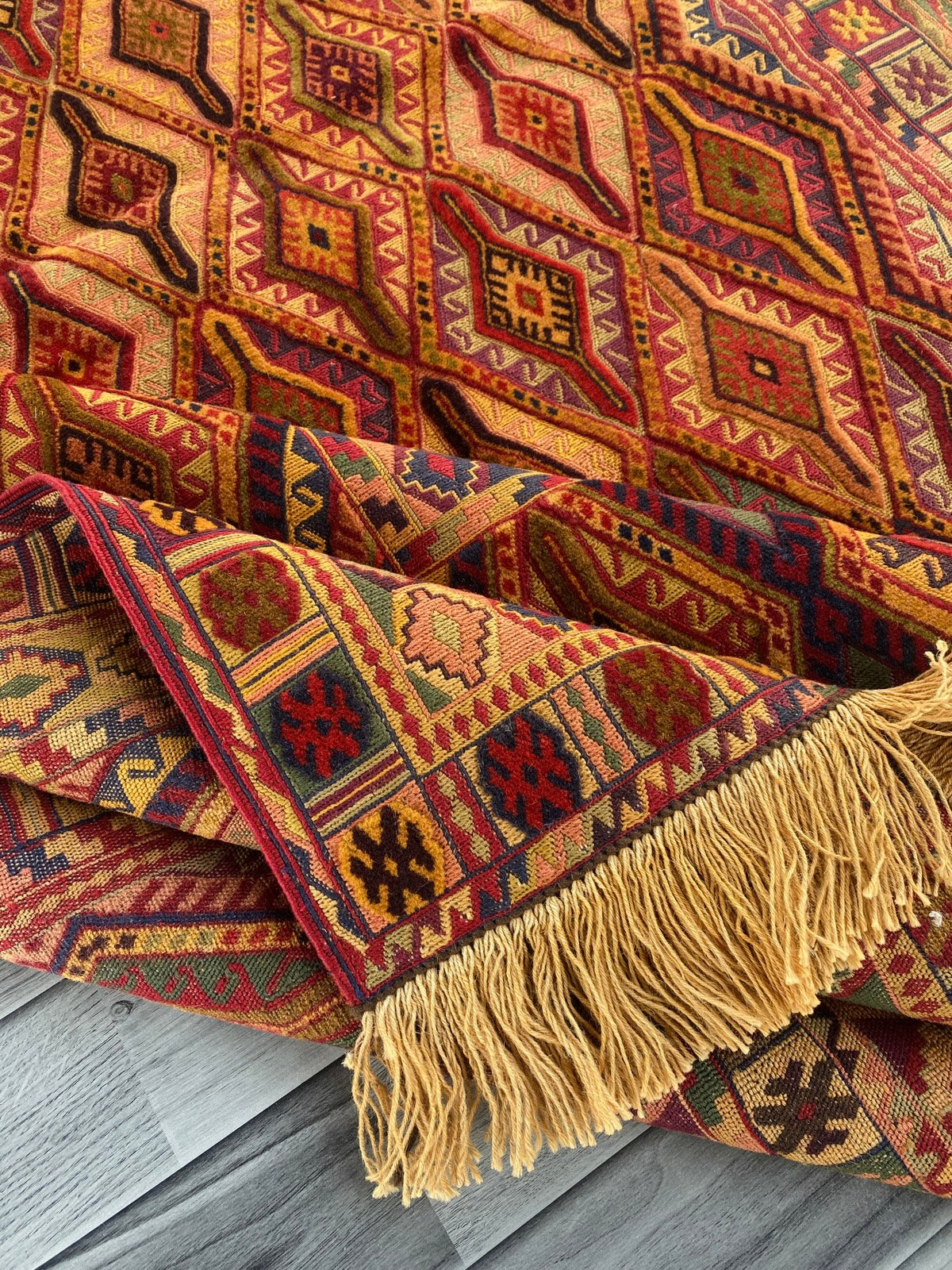 Handmade Fine Quality Meshwani Rug 225 CM x 175 CM ( SS#107)