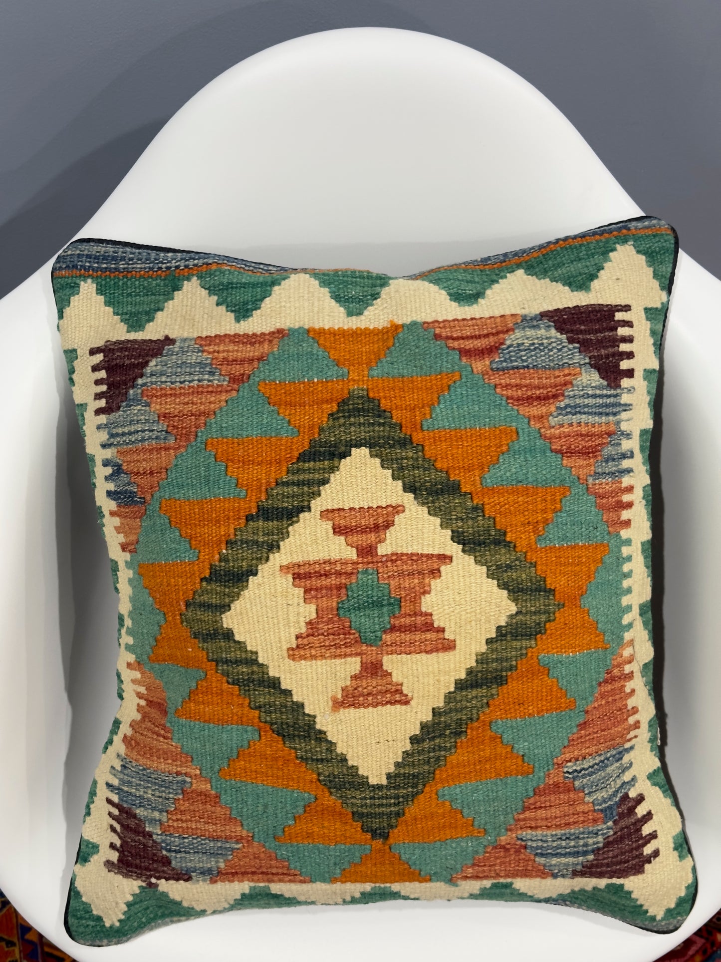 Chobi Kilim Cushion Cover | 45 CM x 45 CM AF#25