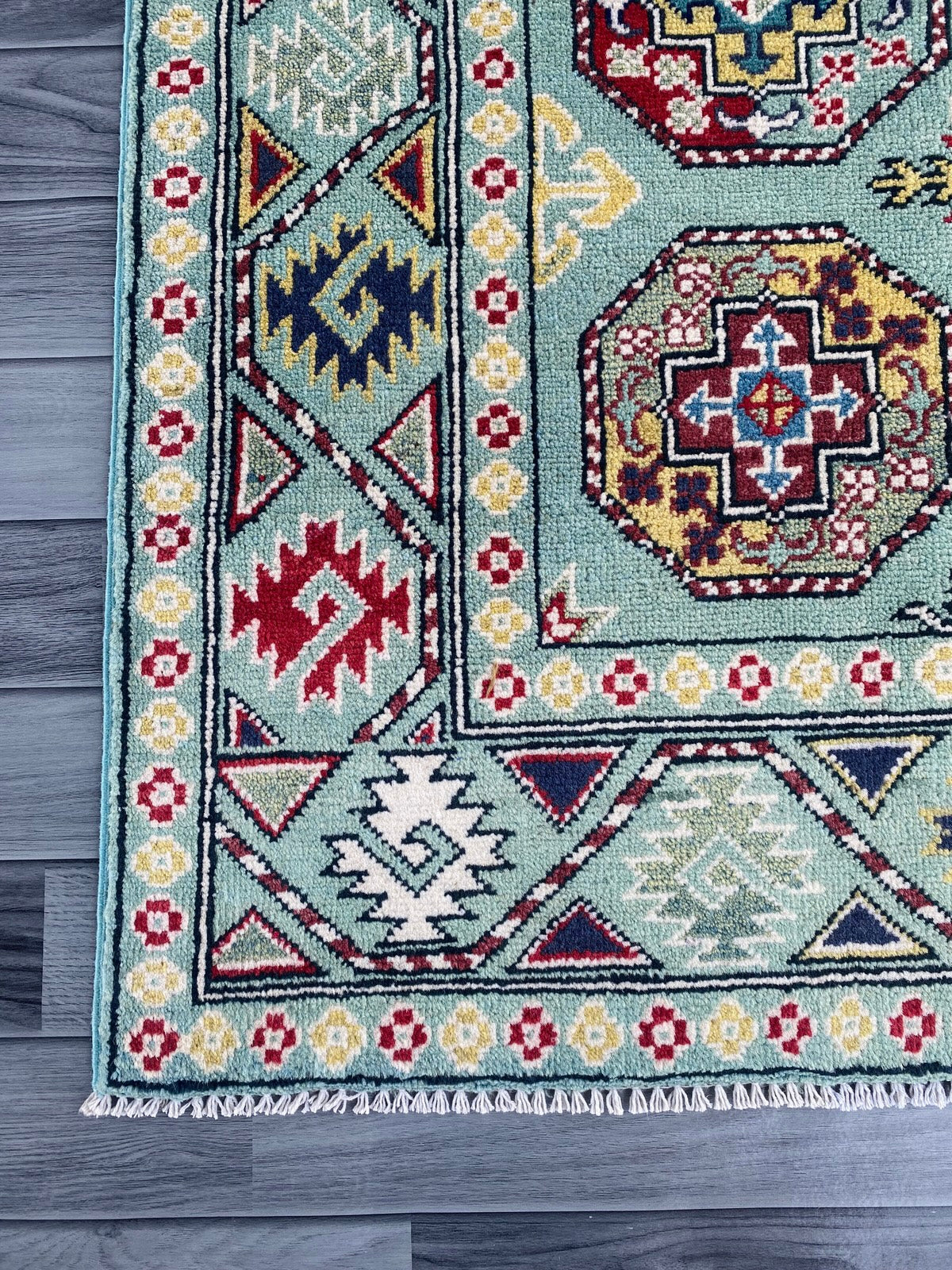 Handmade Traditional Kazak Rug 151 CM x 105 CM ( SS#114)