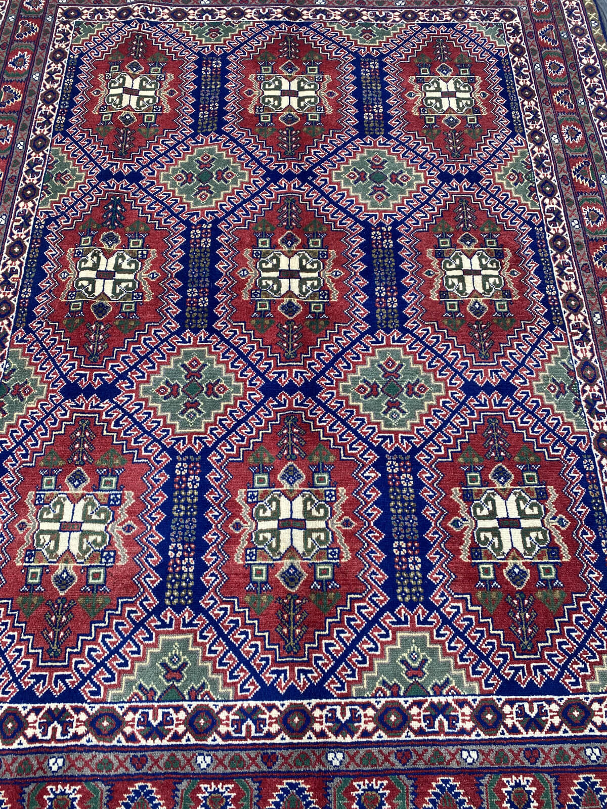 Handmade Traditional Wool Rug 205 cm x 153 cm   SK#1119