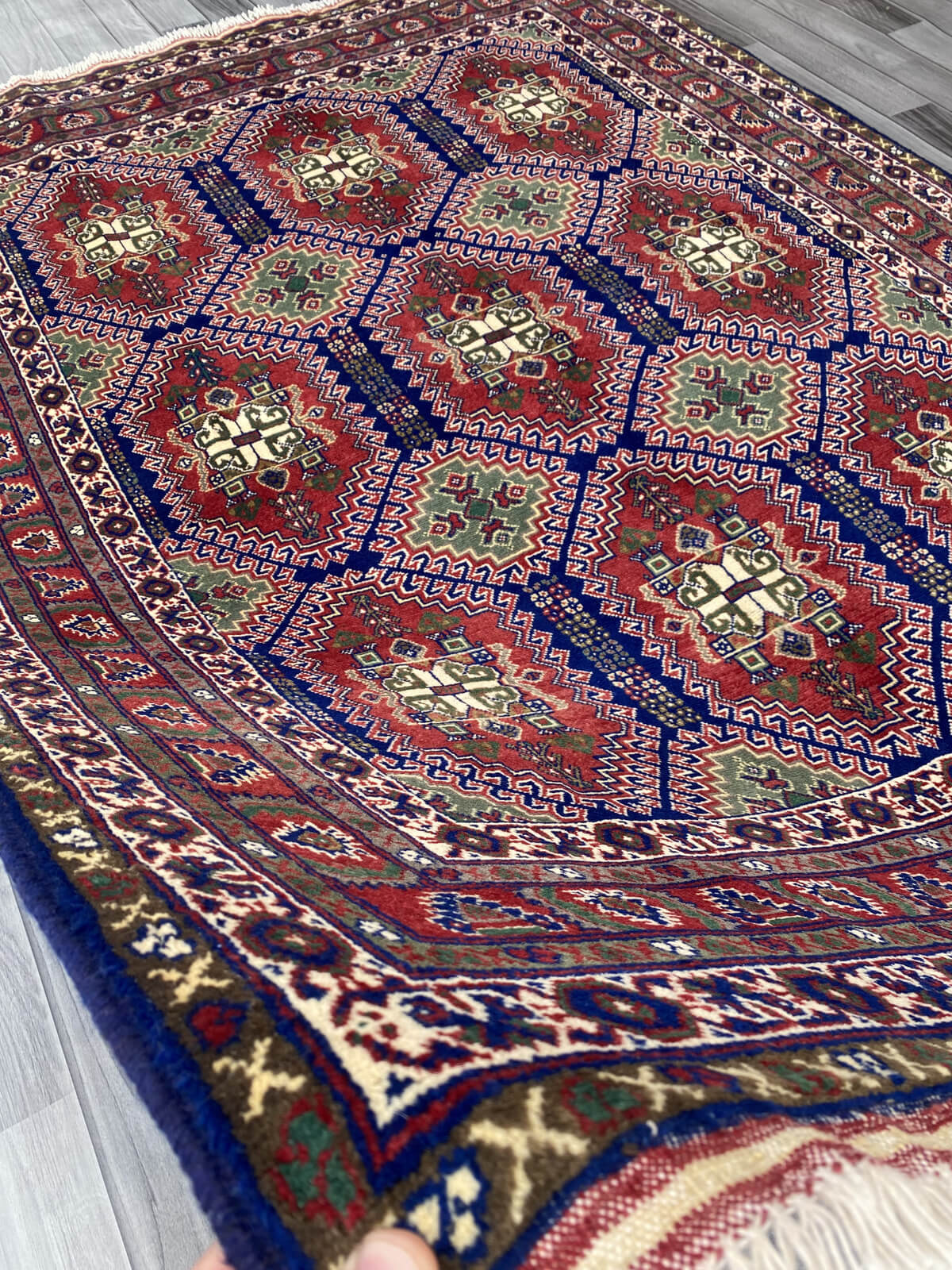 Handmade Traditional Wool Rug 205 cm x 153 cm   SK#1119