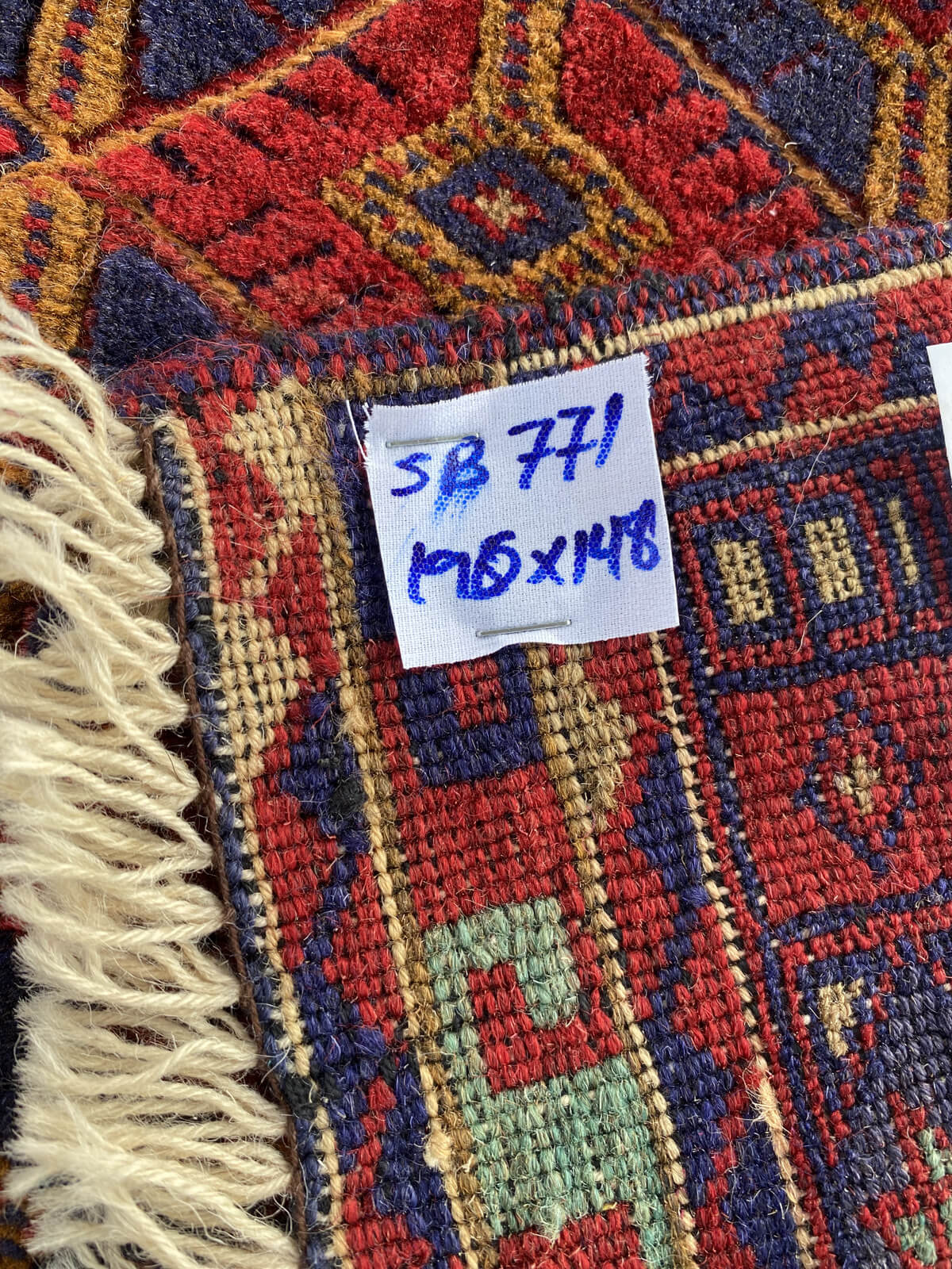 Handmade Afghan Tribal Meshwani Rug 190x148 cm KAS#771