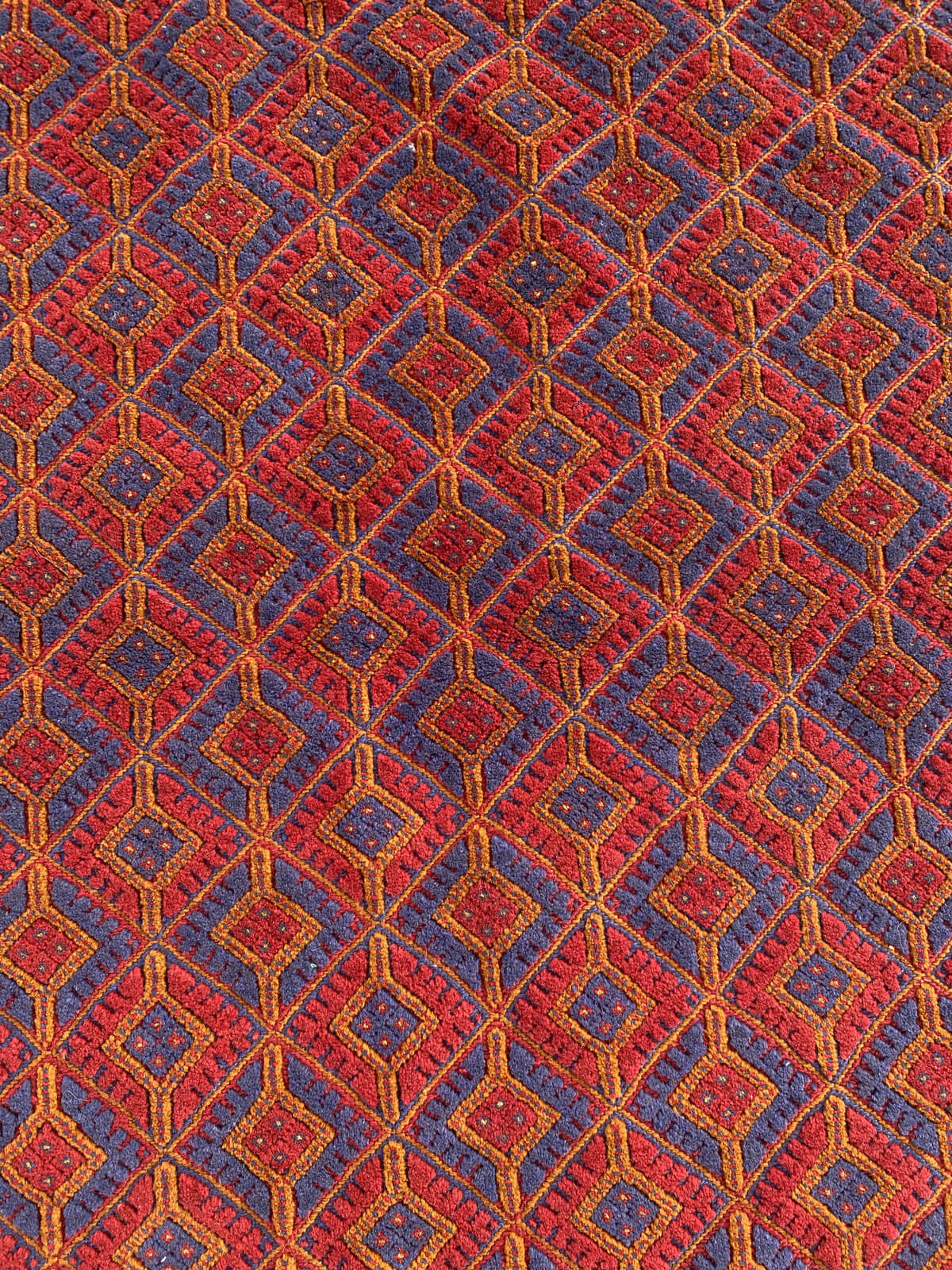 Handmade Afghan Tribal Meshwani Rug 195x155 cm KAS#774
