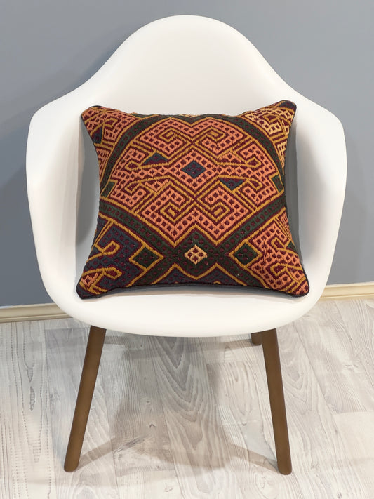 Kuchi Design Kilim Cushion Cover | 45 CM x 45 CM AF#26