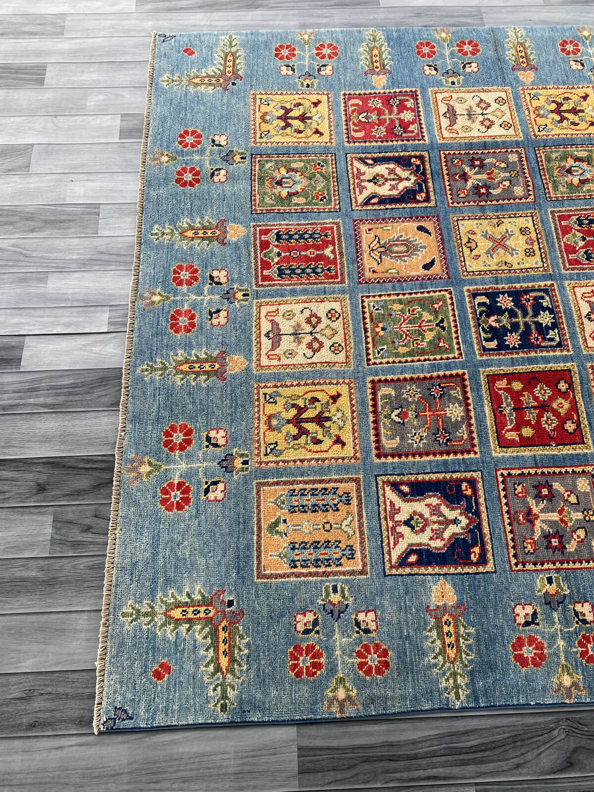Handmade Afghan Chobi Rug 246 cm x 171 cm SK#1130