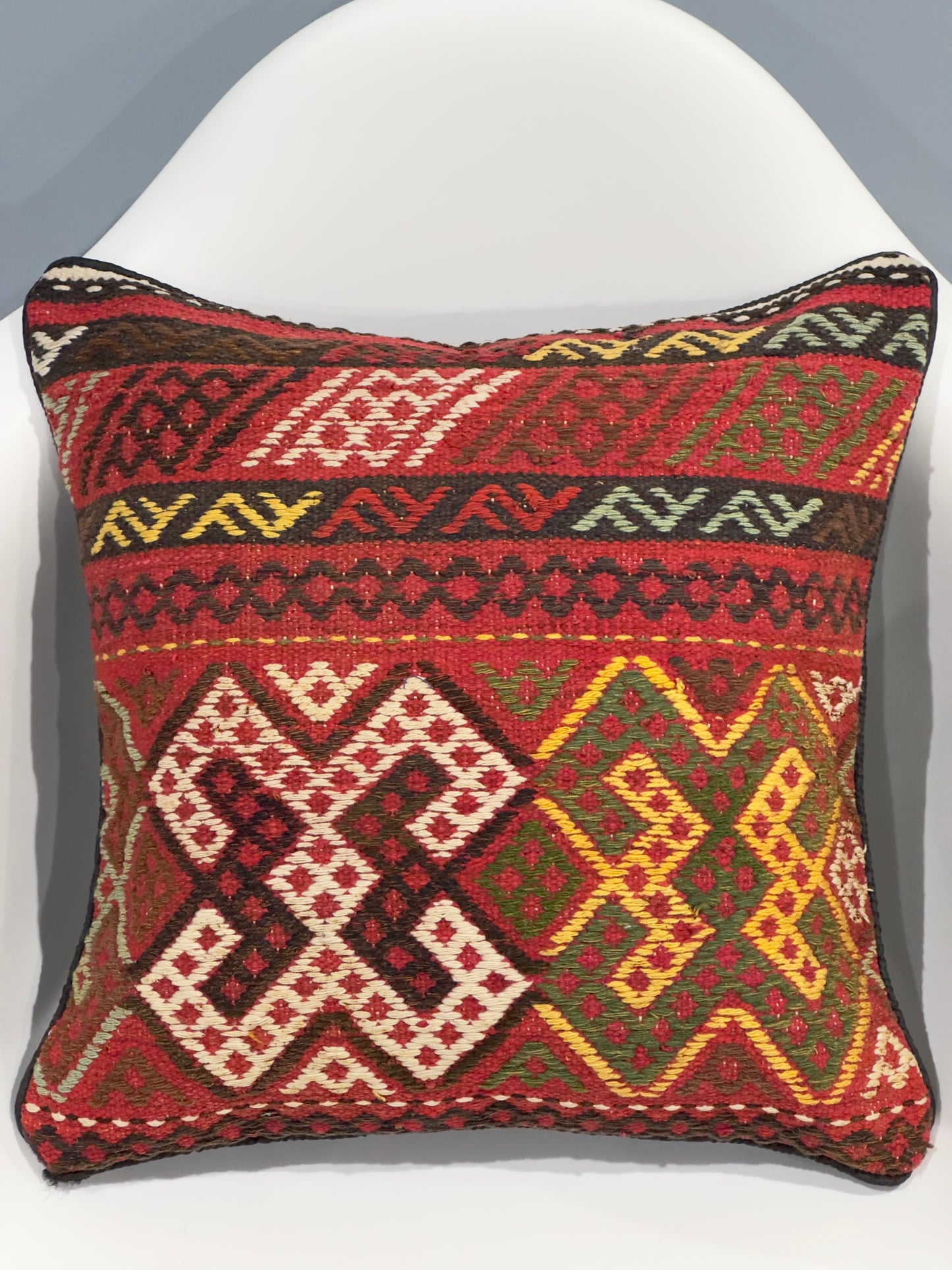 Traditonal Kilim Cushion Cover | 45 CM x 45 CM AF#30