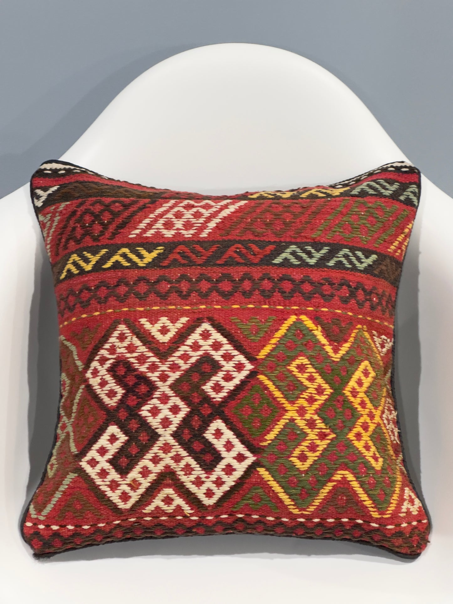 Traditonal Kilim Cushion Cover | 45 CM x 45 CM AF#30