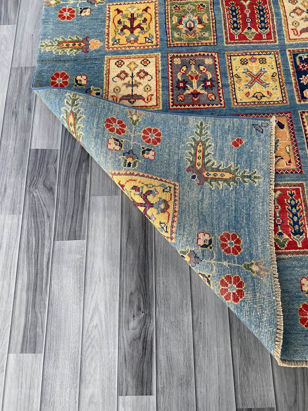 Handmade Afghan Chobi Rug 246 cm x 171 cm SK#1130