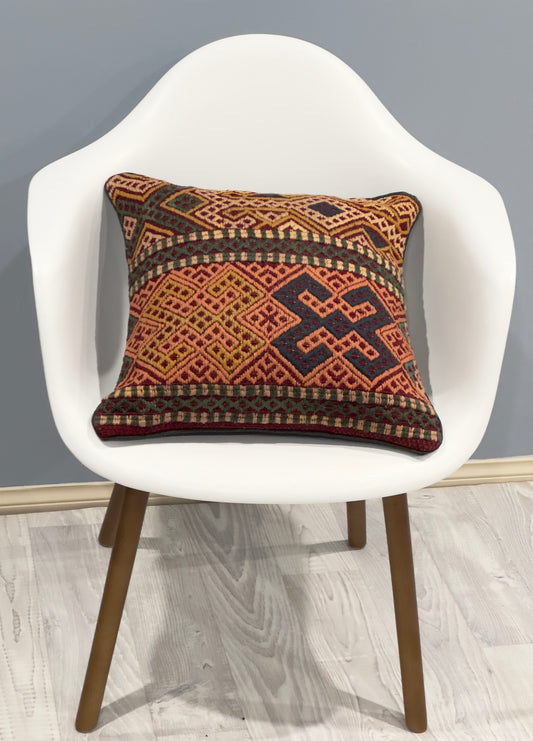 Kuchi Design  Kilim Cushion Cover | 45 CM x 45 CM AF#33