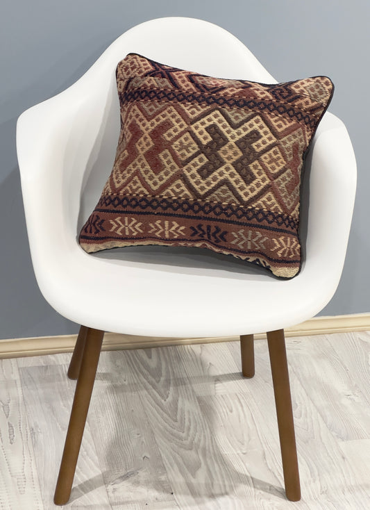 Kuchi Design  Kilim Cushion Cover | 45 CM x 45 CM AF#38