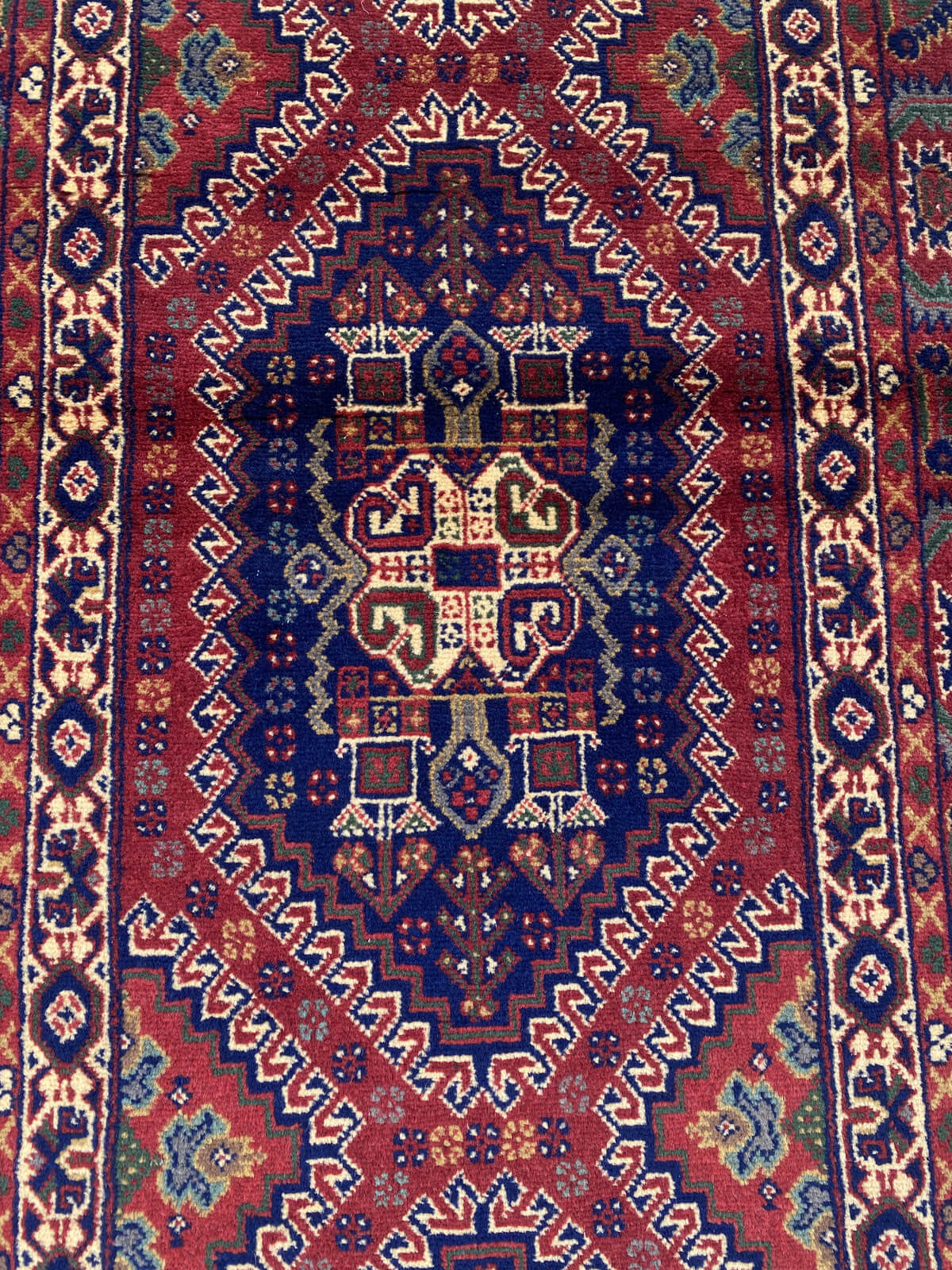 Handmade Traditional Runner Rug 307 cm x 90 cm SK#1132