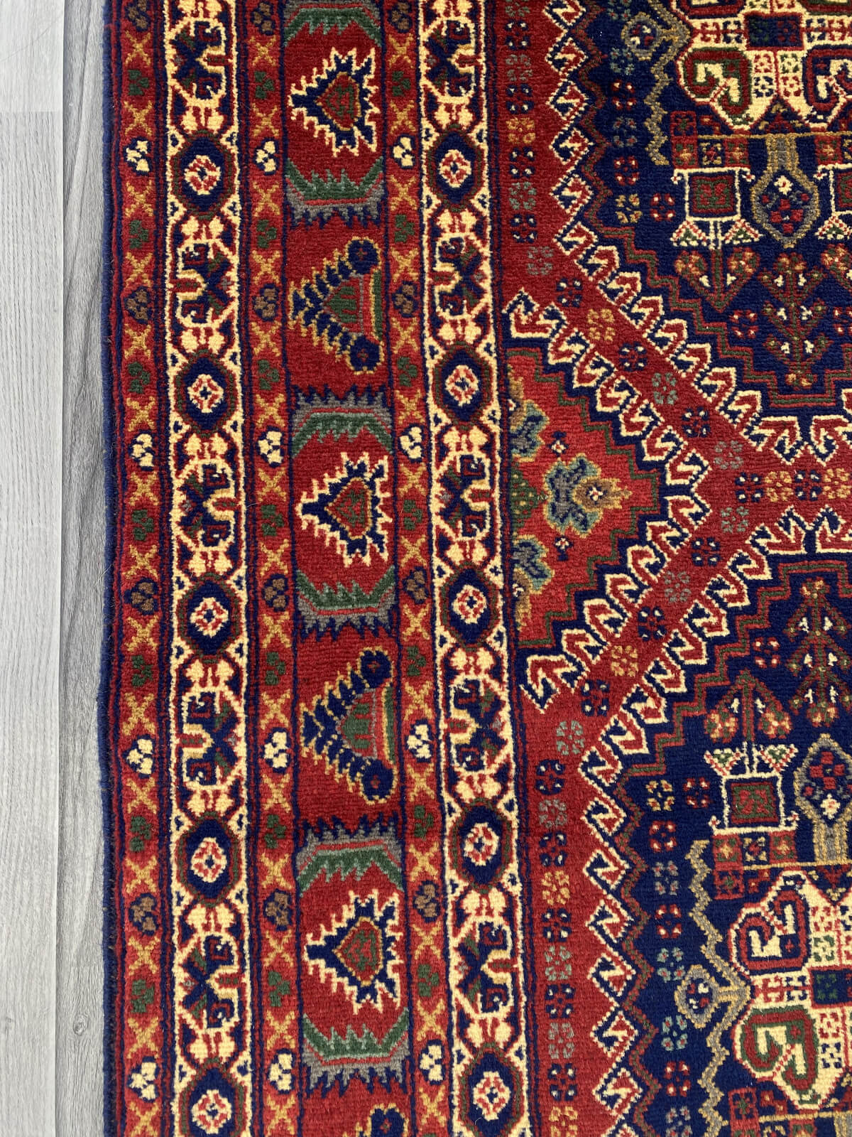 Handmade Traditional Runner Rug 307 cm x 90 cm SK#1132