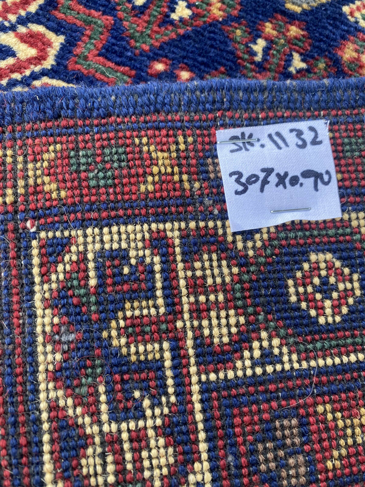 Handmade Traditional Runner Rug 307 cm x 90 cm SK#1132