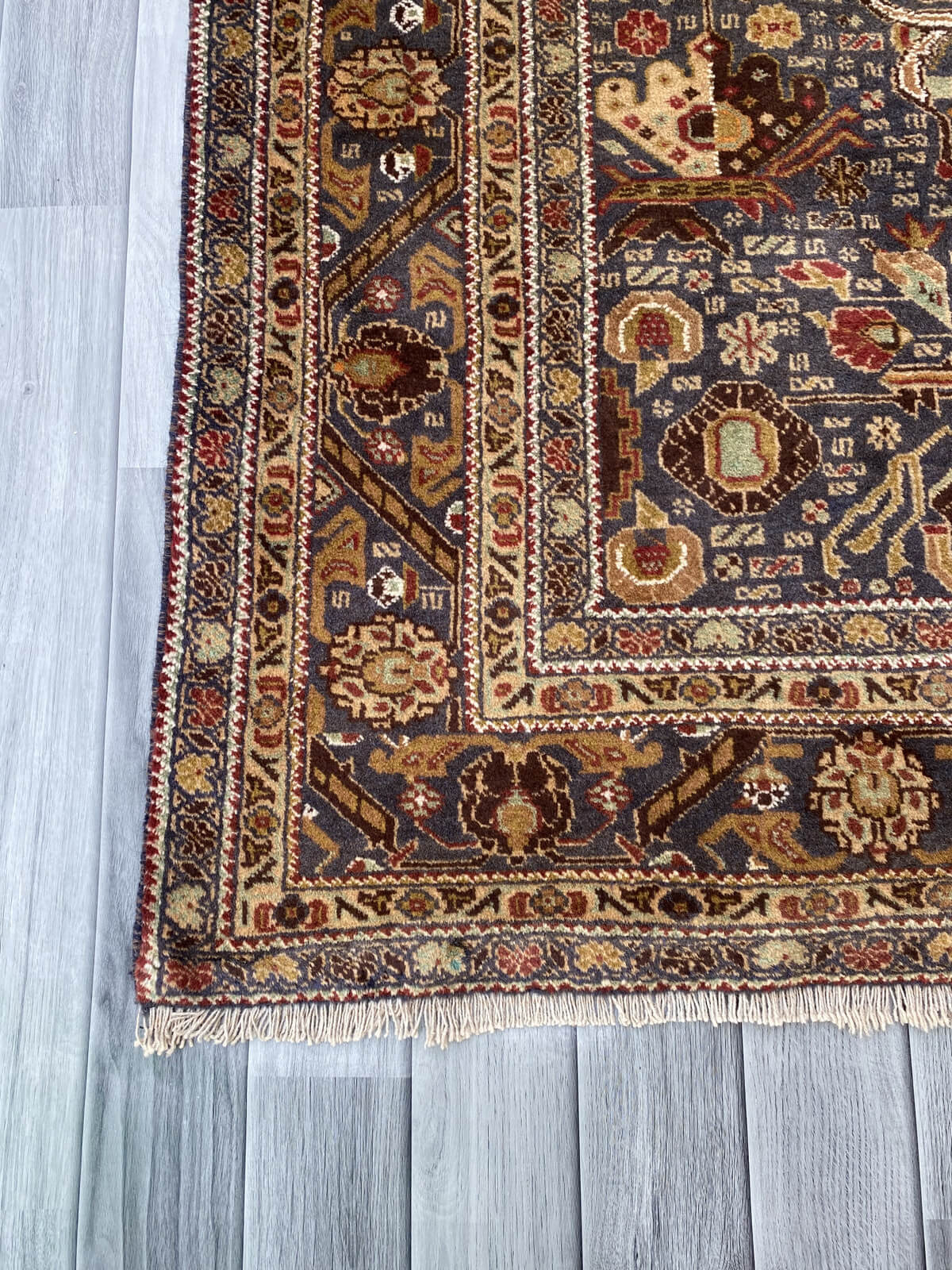 Handmade Afghan Balochi Rug 205x125 cm KAS#789