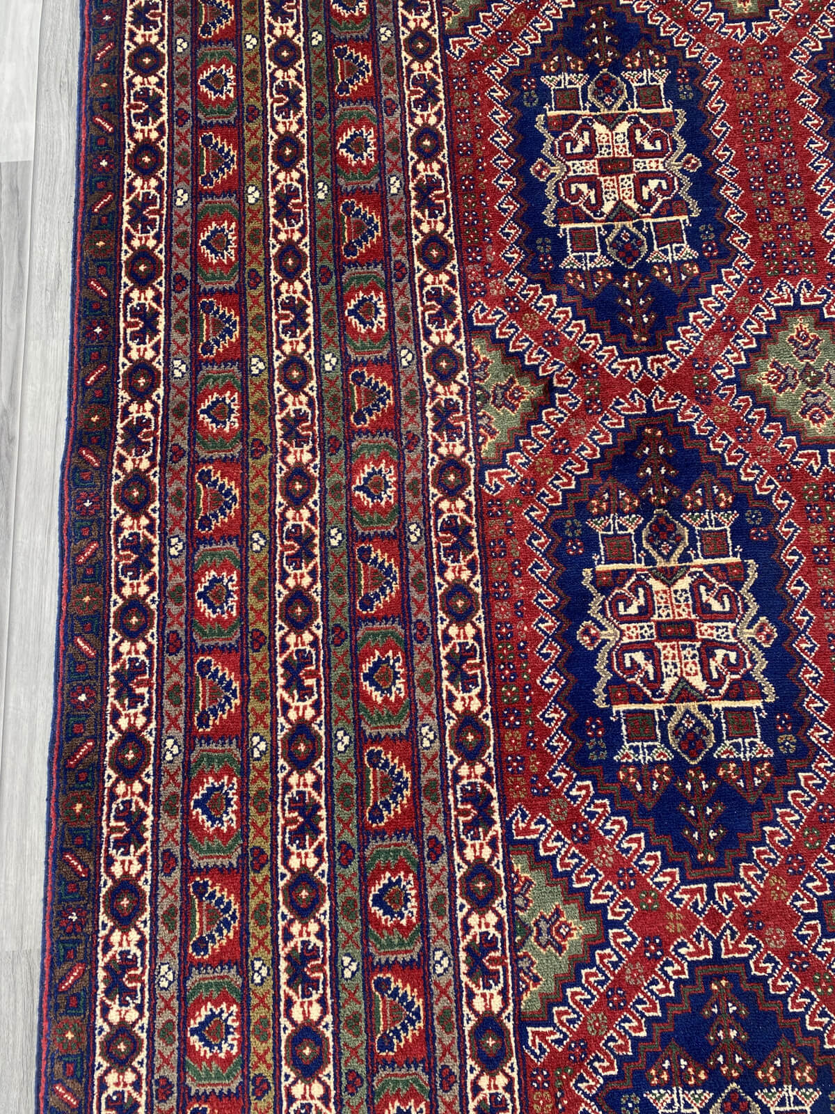 Handmade Afghan Traditional Wool Rug 320 cm x 207 cm SK#1136