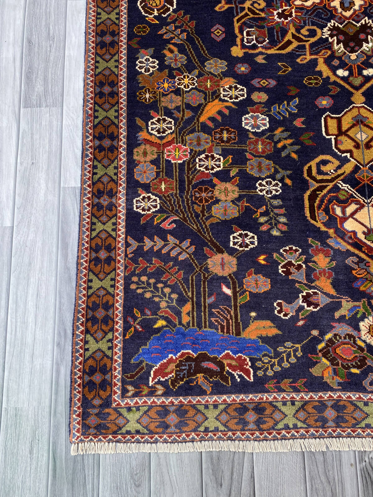 Handmade Afghan Balochi Rug 207x124 cm KAS#791