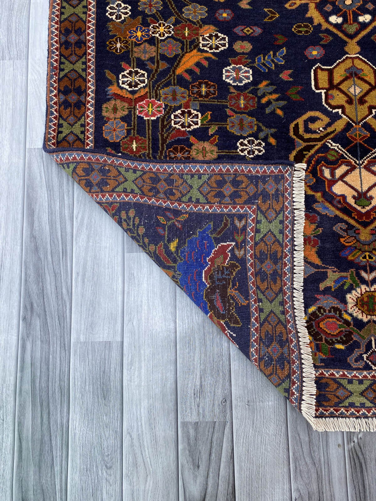 Handmade Afghan Balochi Rug 207x124 cm KAS#791