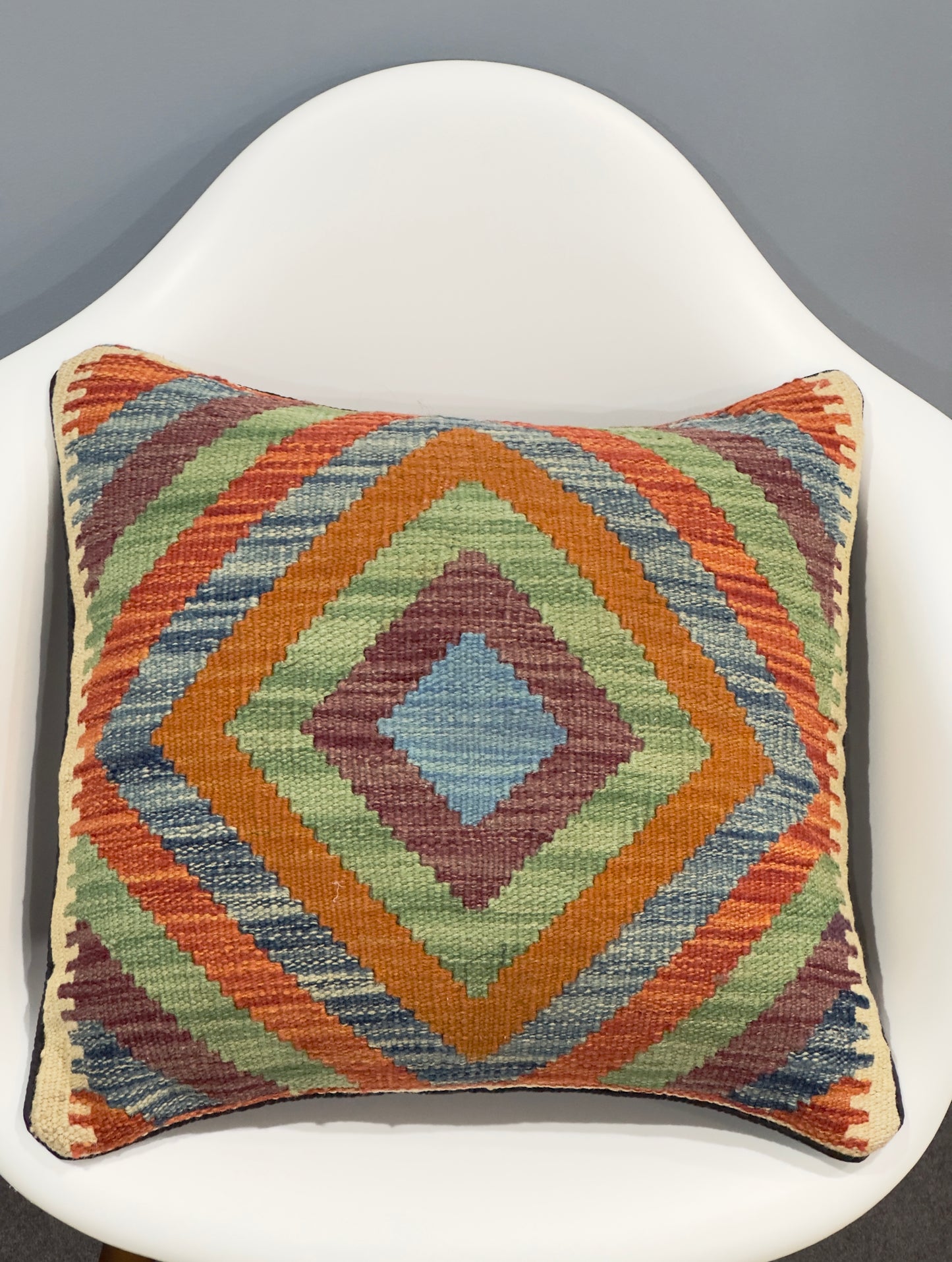 Chobi Kilim Cushion Cover | 45 CM x 45 CM AF#39
