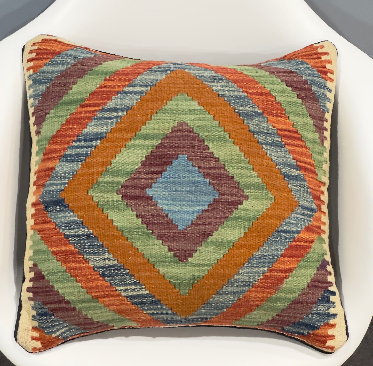Chobi Kilim Cushion Cover | 45 CM x 45 CM AF#39