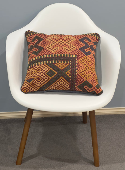 Kuchi Design Kilim Cushion Cover | 45 CM x 45 CM AF#44