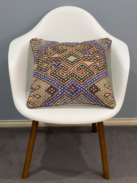 Kuchi Design Kilim Cushion Cover | 45 CM x 45 CM AF#56