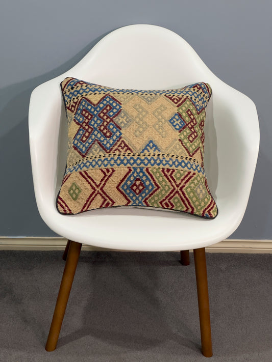 Kuchi Design  Kilim Cushion Cover | 45 CM x 45 CM AF#58