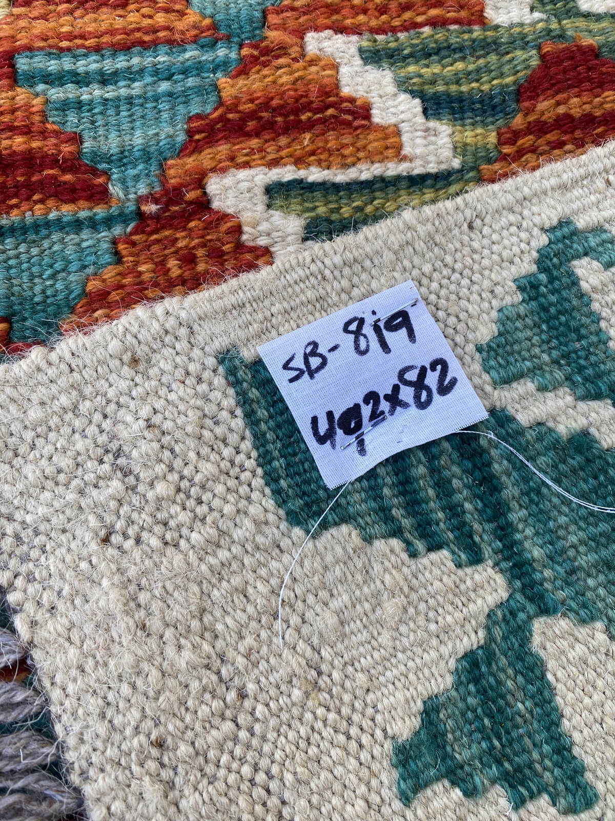 Handmade Afghan Chobi Kilim Runner Rug 492x82 cm KAS#819