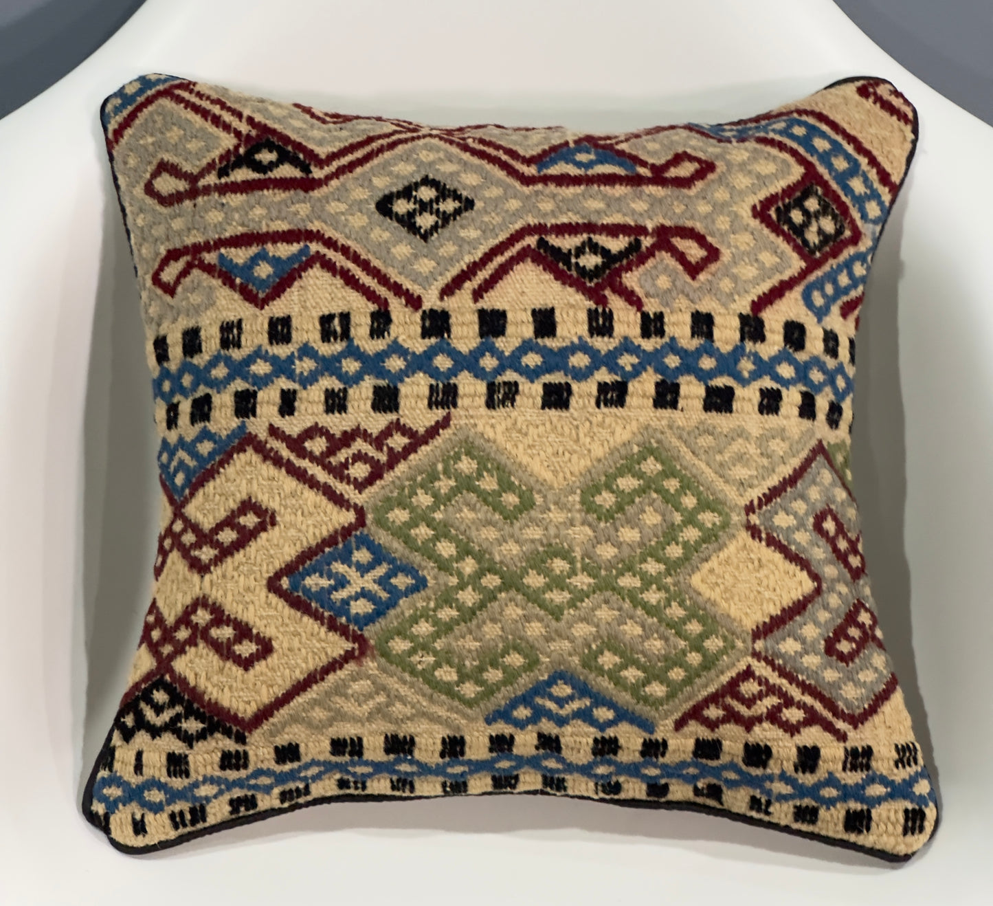 Kuchi Design Kilim Cushion Cover | 45 CM x 45 CM AF#61