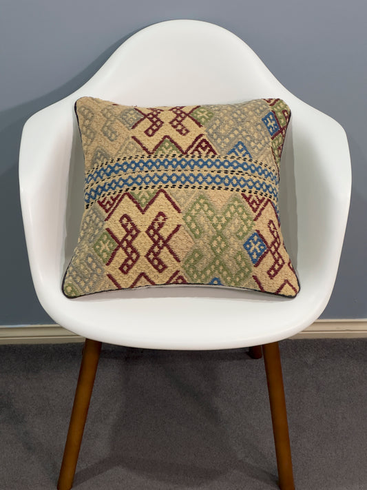 Kuchi Design Kilim Cushion Cover | 45 CM x 45 CM AF#62